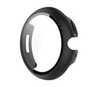 Carcasa protectora de cristal de policarbonato para reloj inteligente 4 de 41 mm, 45 mm, marco protector de pantalla, seguro, rápido de poner y quitar