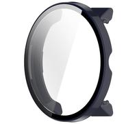 Carcasa protectora de cristal de policarbonato para reloj inteligente, protector de pantalla, marco seguro, rápido de poner y quitar, funda protectora de pantalla