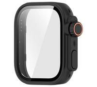 Carcasa protectora de cristal de policarbonato para reloj inteligente, protector de pantalla para 4 marcos de pantalla, seguro y rápido de poner y quitar