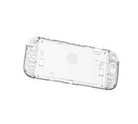 Carcasa protectora de repuesto para consola de juegos Switch 2, accesorios transparentes, diseño transpirable (color transparente)