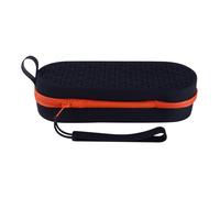 Carcasa protectora de silicona, colorida Swim Goggle Case with drenaje Hole, Durable Portable Contenedor for Swimming Gear, Eyewear Organizer, Sunglasses Holder Pool, Beach, Travel, Negro , Se