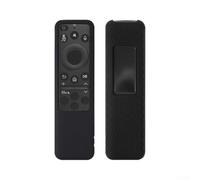 Carcasa protectora de silicona flexible para Samsung BN59-01480A Control remoto diseñado para uso repetido y transmisión IR consistente (negro)