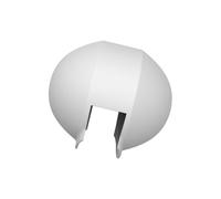 Carcasa protectora de silicona impermeable invisible para cámara panorámica 360 para protección de lentes subacuáticas