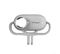 Carcasa protectora de silicona para cámara Insta360 para Go 3S que ofrece cobertura consistente y espacio funcional (GO3-G-H)