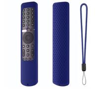 Carcasa protectora de silicona para mando a distancia de voz para Xiaomi Mi TV P1 50 43 P1E Q1 75 Q1E 55 XMRM-19 (azul medianoche)