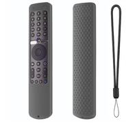 Carcasa protectora de silicona para mando a distancia de voz para Xiaomi Mi TV P1 50 43 P1E Q1 75 Q1E 55 XMRM-19 (gris oscuro)