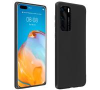 Carcasa protectora Huawei P40 de Silicona Flexible - Negro