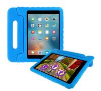 Carcasa protectora iPad 5 / 6 Especial para niños con asa antideslizante Azul