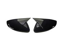Carcasa Protectora Para Espejo Retrovisor Exterior Para Peugeot 208 A9 2012 2013 2014 2015 2016 2017 2018 2019 YIJIAVSX(Bright black)