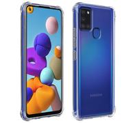 Carcasa protectora para Galaxy A21s de Silicona Flexible - Invisible