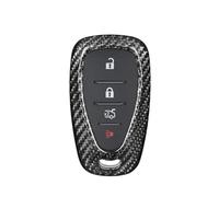 Carcasa protectora para llave coche para Chevrolet para Camaro ZL1 LT1 RS SS para Convertible para Chevy para Traverse RS para Cruze para Trax Funda metálica para llavero de coche(Type B Silver Black)