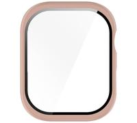 Carcasa protectora para reloj inteligente, carcasa de cristal de policarbonato, marco protector de pantalla, carcasa segura y rápida de poner y quitar, mejora la apariencia. Carcasa de cristal de