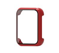 Carcasa protectora para reloj inteligente con protector de pantalla, película templada sin burbujas y carcasa rígida de policarbonato con película templada, antiarañazos, a prueba de golpes, a prueba