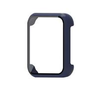 Carcasa protectora para reloj inteligente con protector de pantalla, película templada sin burbujas y carcasa rígida de policarbonato con película templada, antiarañazos, a prueba de golpes, a prueba