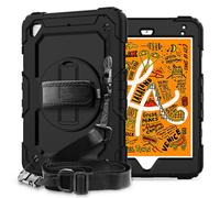 Carcasa Protectora Resistente Contra CaíDas para Tableta Pc Correa de Hombro Soporte para 5Th / 4Th Generation 7,9 Pulgadas (Negro)
