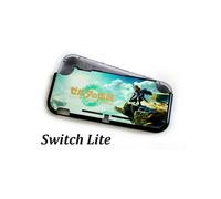 Carcasa protectora rígida marrón con agarre para Nintendo Switch NS, funda, consola, controlador, accesorios