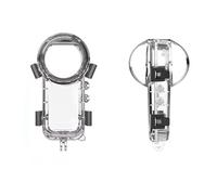 Carcasa protectora subacuática impermeable invisible para cámara Insta360 X5 con hoja antivaho, soporte y bolsillo de colección (base estándar de 1/4)