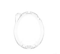 Carcasa protectora todo incluido para Tamagotchi Connection V3, material PC, opciones transparentes rosa azul, conexión de carcasa de PC todo incluido V3 (transparencia)