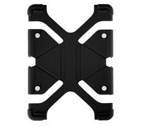 Carcasa protectora Universal Tablets de 9.7'' a 12'' - Negra - F. Soporte