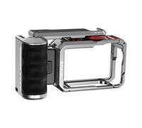 Carcasa Puluz PU1077TS para DJI Osmo Action 6 con mango y conexiones adicionales