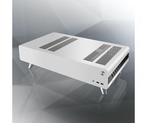 Carcasa RAIJINTEK Pan Slim Mini Tower ITX Blanco Aluminio