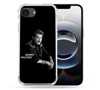 Carcasa Reforzada para iPhone 17e Music Johnny Hallyday Color Negro