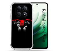 Carcasa Reforzada para Redmi Note 15 4G Manga Death Note Negro