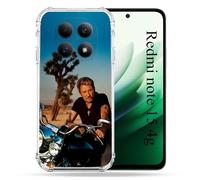 Carcasa Reforzada para Redmi Note 15 4G Music Johnny Hallyday Moto