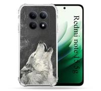 Carcasa Reforzada para Redmi Note 15 5G Animal Lobo aullido