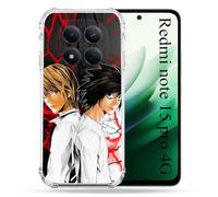 Carcasa Reforzada para Redmi Note 15 Pro 4G Manga Death Note Duo