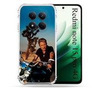 Carcasa Reforzada para Redmi Note 15 Pro 4G Music Johnny Hallyday Moto