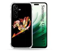 Carcasa Reforzada para Samsung Galaxy A37 5G Manga Fairy Tail Logo Negro