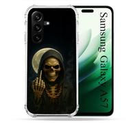 Carcasa Reforzada para Samsung Galaxy A57 5G Cabeza de Muerte Dedo 2026