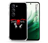 Carcasa Reforzada para Xiaomi Redmi 15 4G Manga Death Note Negro
