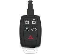 Carcasa Repuesto Mando Coche para Volvo para C30 C70 V50 S40 con Llave Inserción Sin Cortar Carcasa Llave A Distancia Coche Funda Fob para Cubierta Carcasa Llave Inteligente
