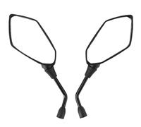 carcasa retrovisor Espejos retrovisores laterales convexos para manillar de motocicleta, scooter, bicicleta eléctrica, 8 mm y 10(10mm)