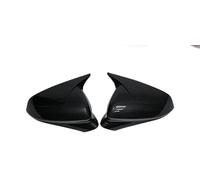 Carcasa retrovisor lateral Para Seat Para Leon Para Cupra Formentor 2020-2024 Par Stick On Side Mirror Cap Car Exterior Decor Trim(Carbon pattern look)
