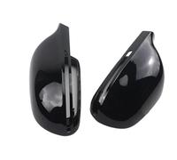 carcasa retrovisor Para A3 A4 A5 A6 A8 Q3 SQ3 S4 S5 S6 S8 RS3 RS4 RS5 B8 .5 8P Con Apariencia Fibra Carbono Cubierta Espejo Negro Tapa Retrovisor Lateral(1. Black)