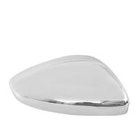 Carcasa Retrovisor para Peugeot 208 2008 2012~2019 Cubierta Espejo Retrovisor Lateral Puerta Coche Exterior Carcasa Tapa Espejo Retrovisor ala Cubiertas de Espejo retrovisor(Chrome Right)