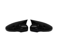 Carcasa Retrovisor Para VW Para JETTA MK6 Para Passat B7 Para Scirocco Para Beetle CC Para Eos 1 Par Cubiertas Espejo Retrovisor Lateral Coche Carcasas Espejos Retrovisores(Glossy Balck)