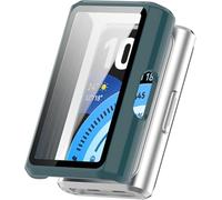 Carcasa rígida con protector de pantalla para Huawei Band 11 Pro, 360° de PC, carcasa dura de policarbonato para parachoques, carcasa protectora para reloj inteligente (verde)