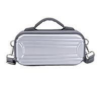 Carcasa rígida de policarbonato impermeable para Insta360 X6, gris, Carcasa | Funda de transporte de viaje para cámara de acción, a prueba de golpes, impermeable, correa desmontable