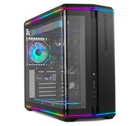 Carcasa semitorre NOX Hummer Anvil ATX cristal templado curvo ARGB Negra