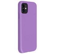 Carcasa Silicona iPhone 11 Semirrígida Mate Suave - Violeta