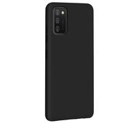 Carcasa Silicona para Samsung Galaxy A02s Semirrígida Mate Suave - Negro