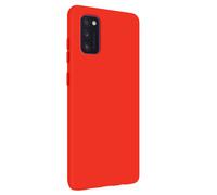 Carcasa Silicona para Samsung Galaxy A41 Semirrígida Mate - Rojo
