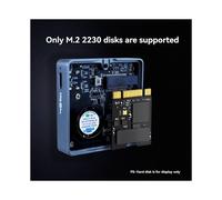 Carcasa SSD M.2 NVMe USB 4.0 de 40 Gbps y 2230 Rpm con Ventilador, Compatible con TB3/4 para Portátiles, Cámaras de Juegos y Ordenadores.