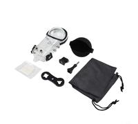 Carcasa subacuática compatible con Insta360 X5, carcasa impermeable de 50 m, material PC, protección de buceo transparente con soporte de montaje, apto para cámara de acción