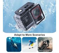 Carcasa subacuática profesional para Insta360Ace Pro 2 45 m de profundidad para aventureros