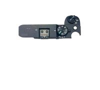 Carcasa Superior Compatible con Sony A7C2/A7C II con dial de Modos y botón de Encendido/Apagado. Pieza de Repuesto for cámara.(Black)